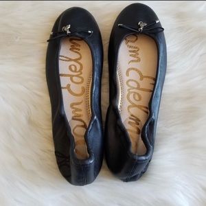 Sam Edelman Felicia Ballet Flat - Black Leather